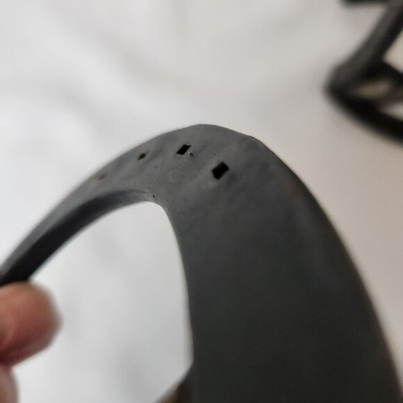 Vintage Western Cowboy Horseshoe W/ Silver Plated Spurs Bookends - Picture 7 of 9